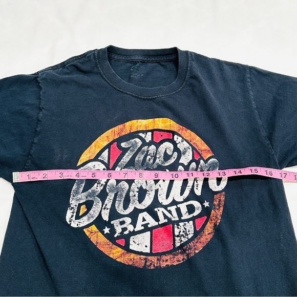 Zac Brown Band Jekyll & Hyde Concert Tour 2015 Black Graphic T-shirt - Picture 4 of 6